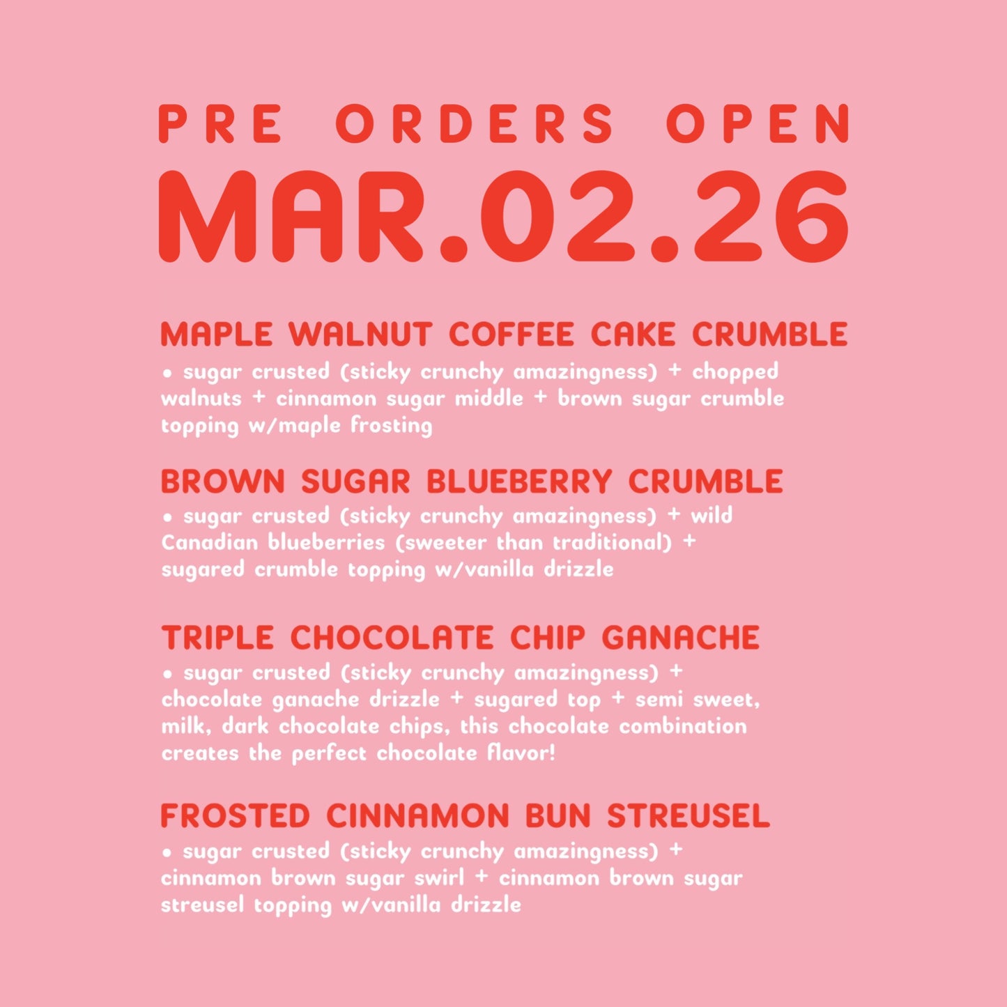 BANANA BREAD • PICK 4 • Four fat minis. All the same or mix it up.