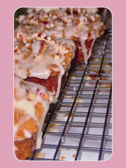 Pre Order for March 15 | 4 PACK | SUGARED PECAN SPICED CARROT CAKE CRUMBLE | Mini Banana Bread Cakes | Limited Edition Flavor